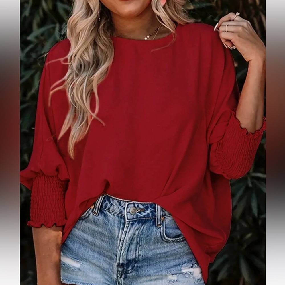 Red top - Size Xl